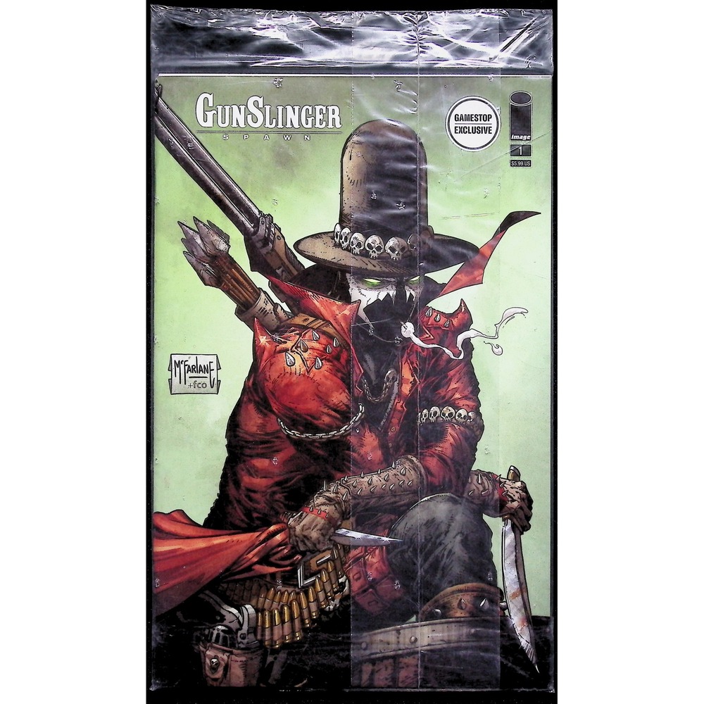 Image Comics Comic Book Gunslinger Spawn #1 GameStop Exclusive McFarlane VF/NM